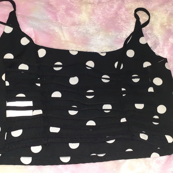 Polka dot crop top - Picture 3 of 3